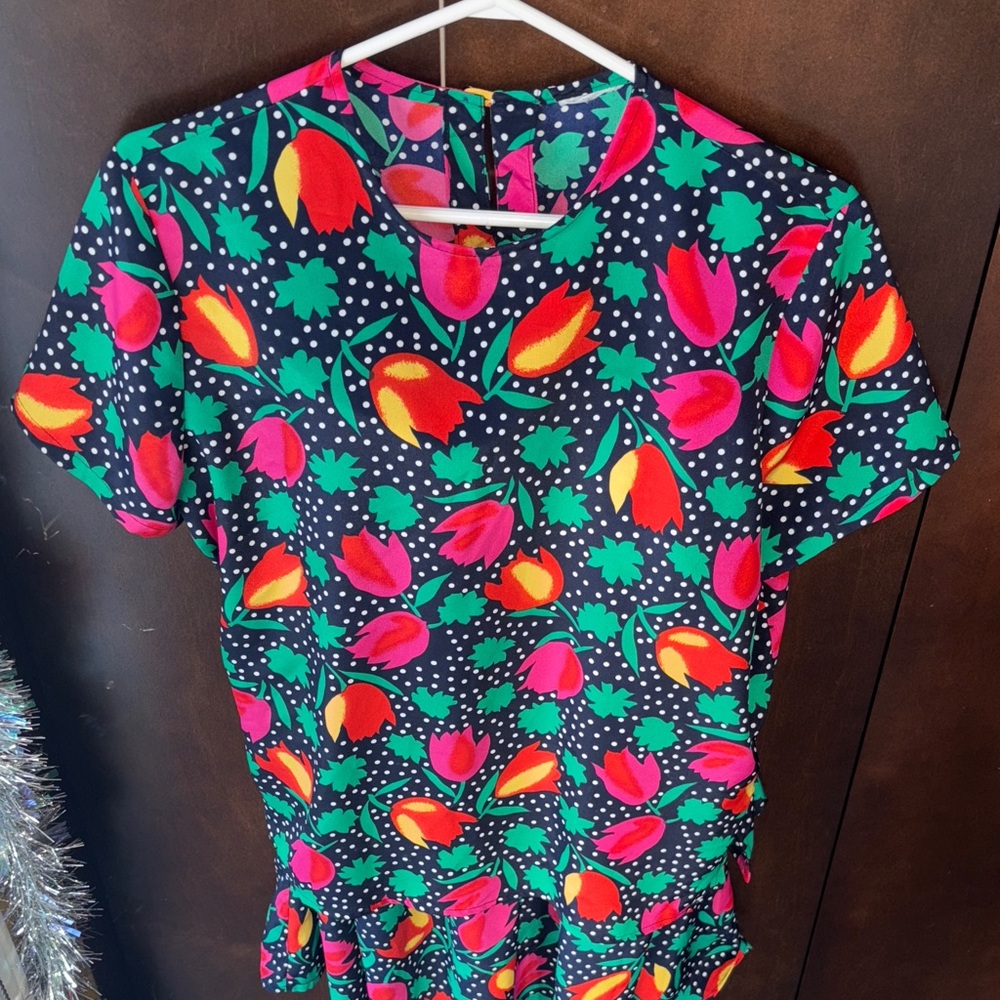 TanJay Colorful Floral Skirt Set - Picture 2 of 6